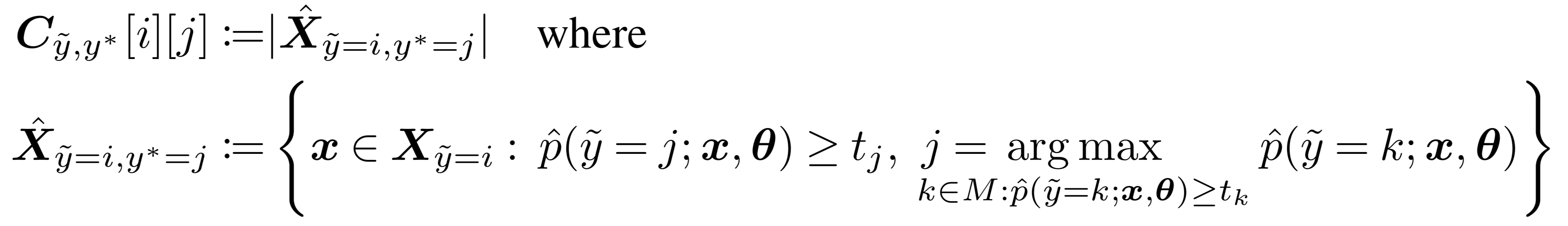 Confident Joint Equation